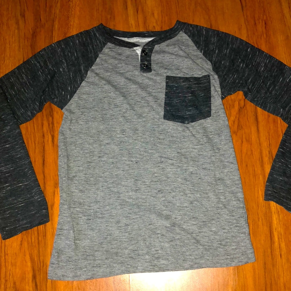 Boys copper denim long sleeve size 7